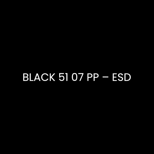 BLACK 51 07 PP – ESD BLACK 51 07 PP – ESD