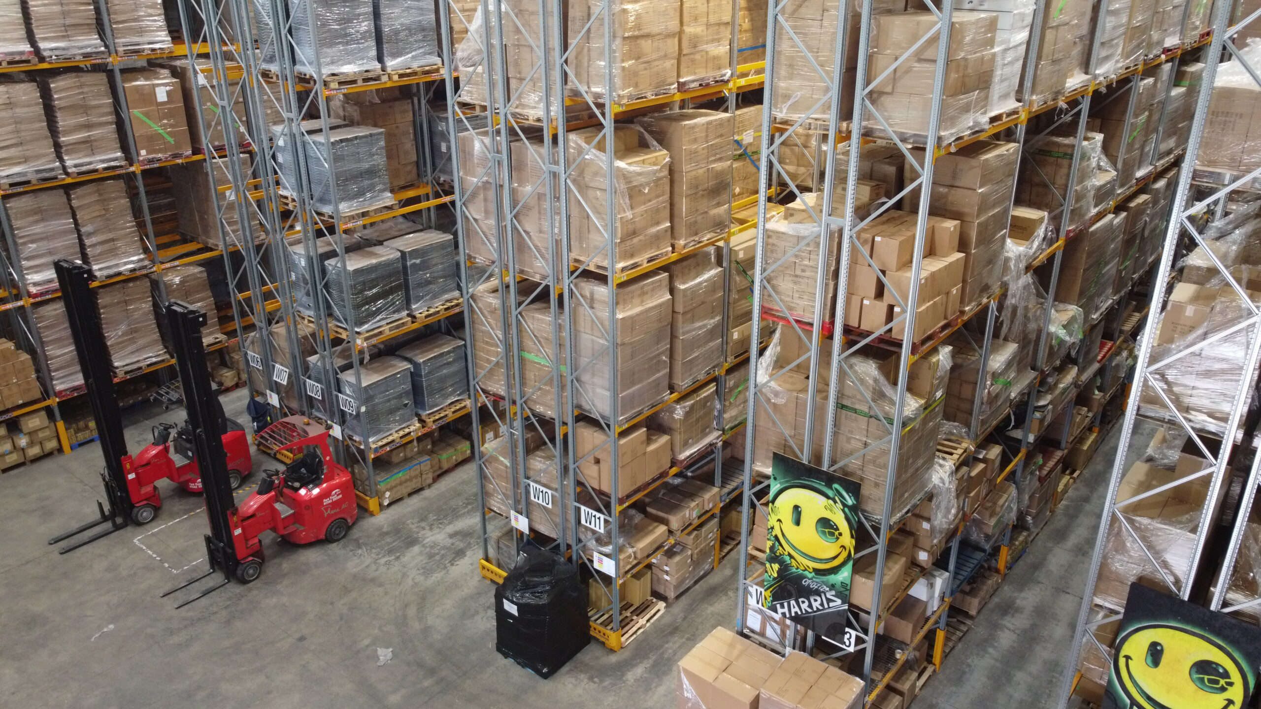 An overview of the korda DC warehouse An overview of the korda DC warehouse